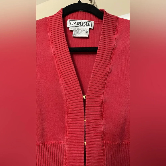 Vintage Carlisle Silk Blend Cardigan Sweater Size Small - Picture 4 of 8